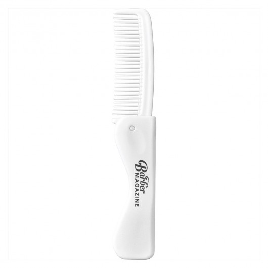 Folding Hair Combs white